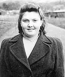 Photograph of Minia Jay in Windermere, 1945.