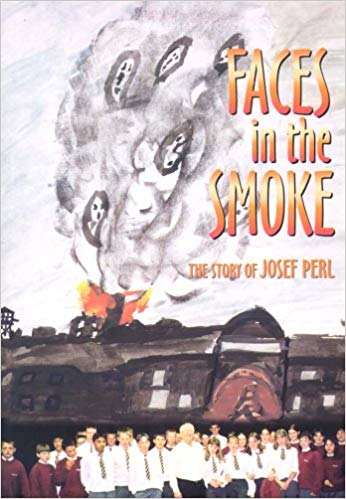 Photograph of the bookcover of Faces in the Smoke by Josef Perl