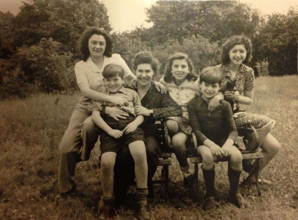Photograph of the Boys in the Kings Langley hostel.