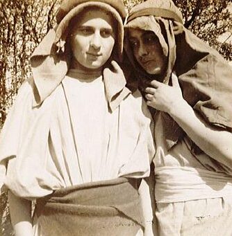 Photograph of Purim in Millisle hostel.