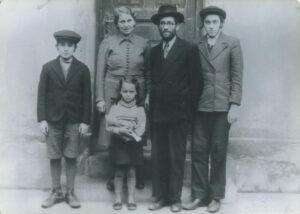Alexander Friedman, one of the Boys, and family In pre-war Košice