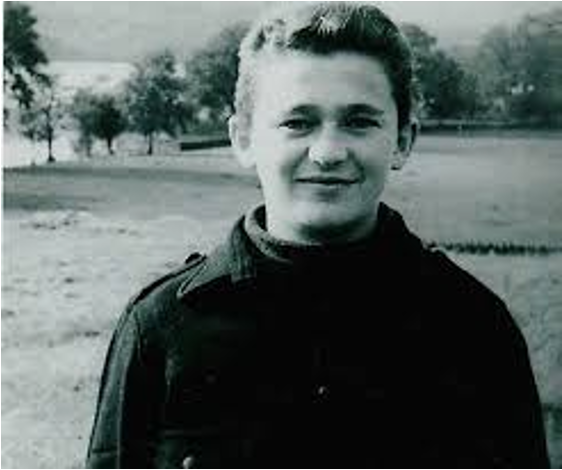 Photograph of Harry Spiro in Windermere 1945.