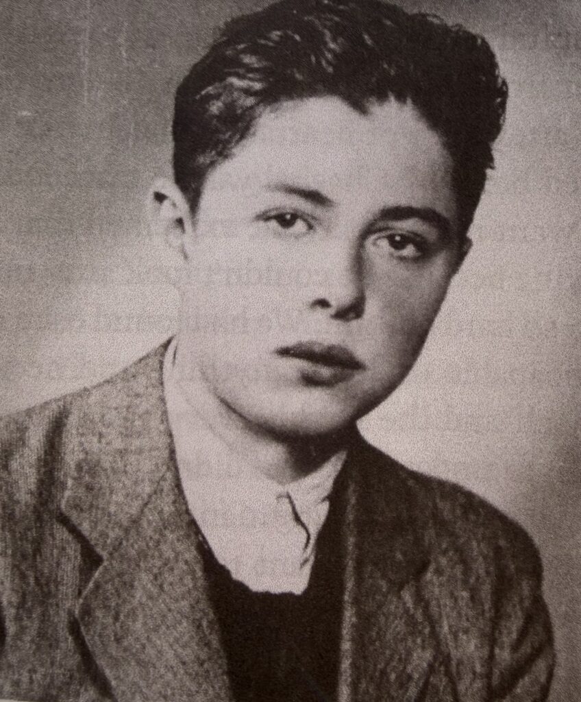 Photograph of Chaskiel Slomovic 1946.