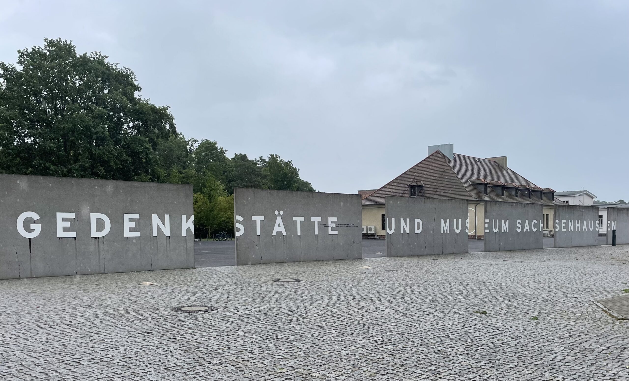 Photograph of the The Sachsenhausen Memorial