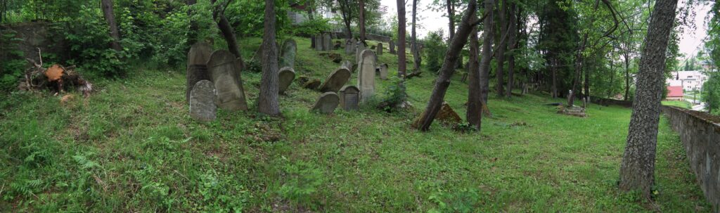 Photograph of Krynica Jewish cemetery