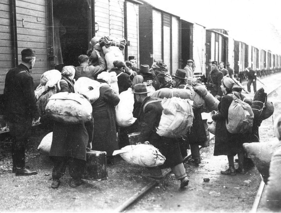 Photograph of Deportation of Slovak Jews 1941