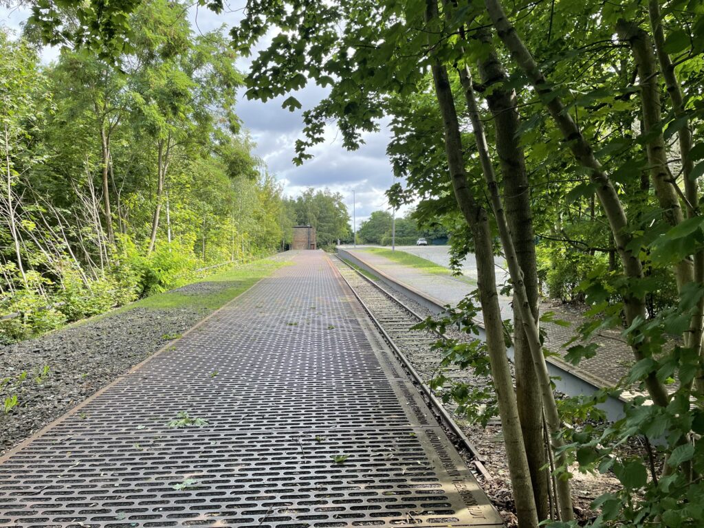 Photogrpah of Berlin Gleis 17 Deportation Memorial