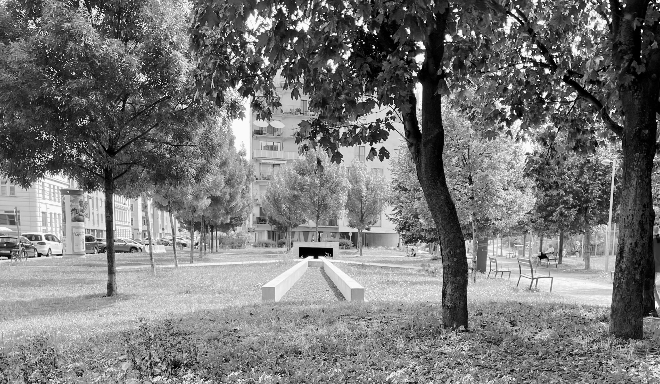 Photograph of Deportation Memorial Vienna