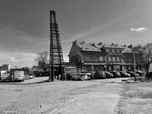Photograph of Holocaust Memorial Bubny Station, Prague, Czechia.