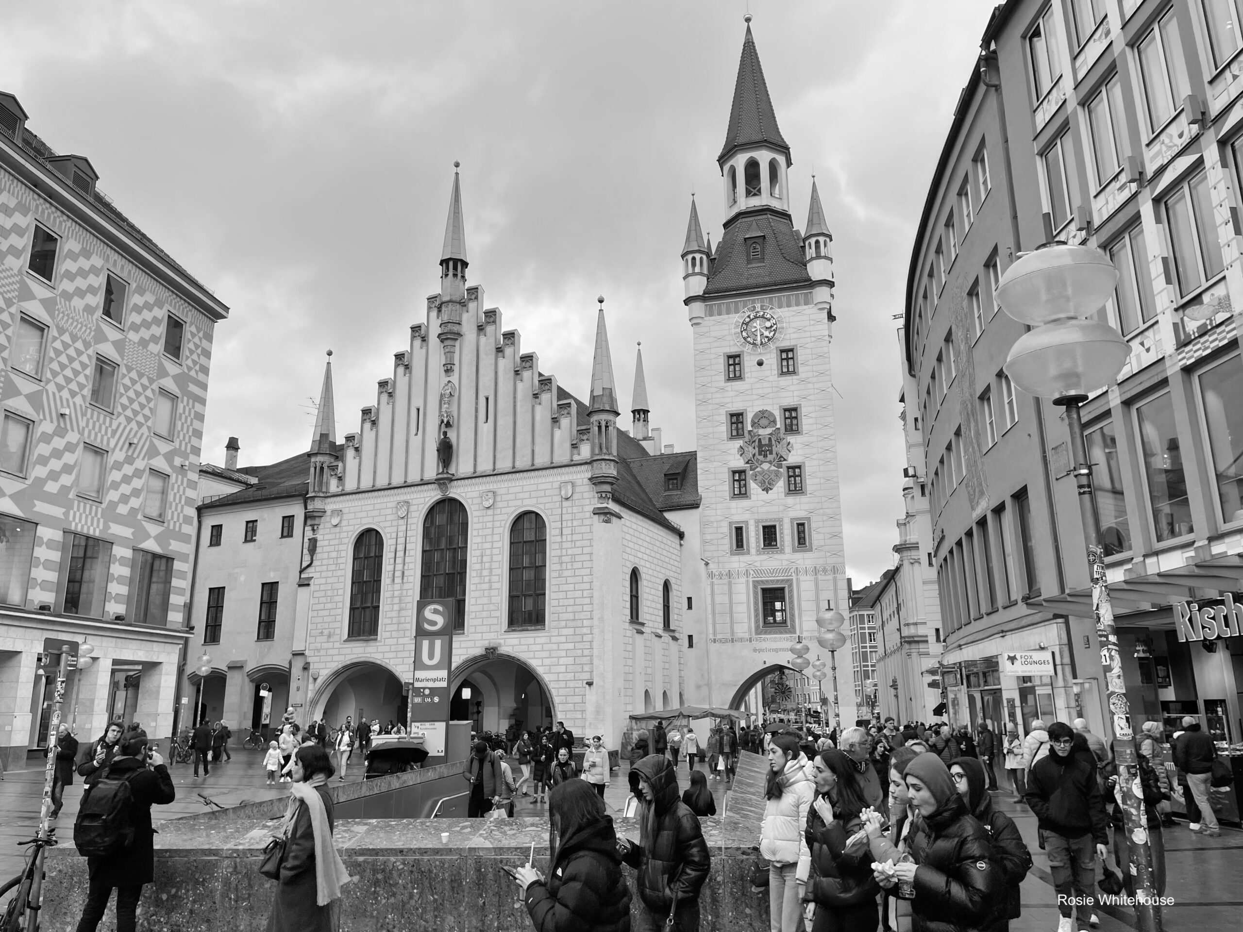 Old Rathaus Munich. The Kristallnacht Pogrom was declared here in 1938.