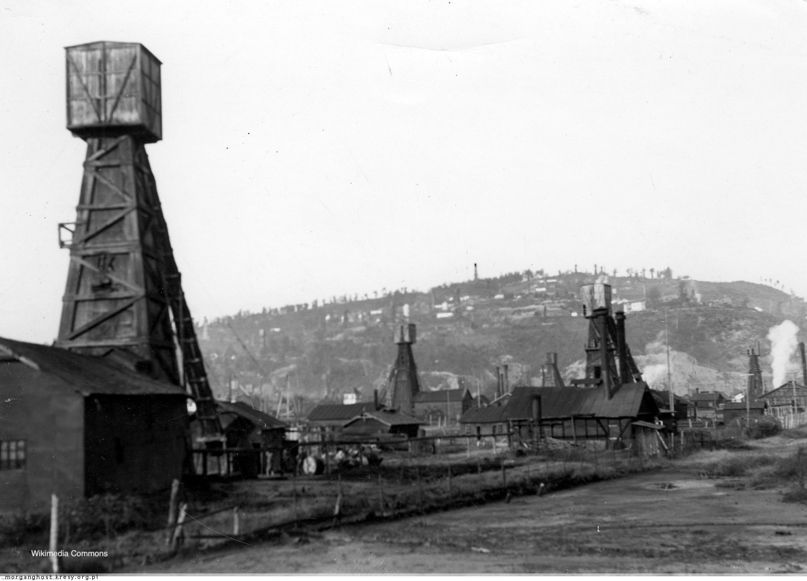 Photograph of Borysłav, Poland before the Second World War.