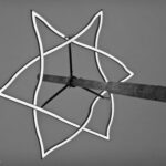 Photograph of a Beacon of Light Memorial for Kristallnacht, Vienna, Austria.