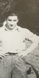 David Hirschfeld in the hostel in Loughton.