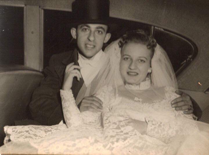 Photograph of Henry Brown's wedding.