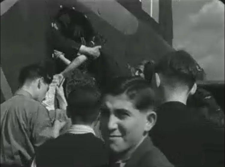 Norman Friedman leaving Prague in August 1945.