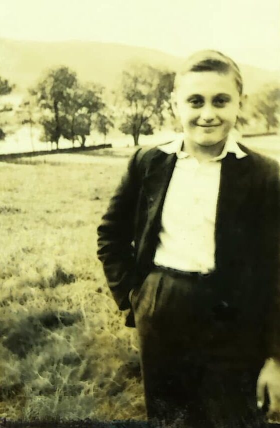 Abram Pawlowski in Windermere in 1945