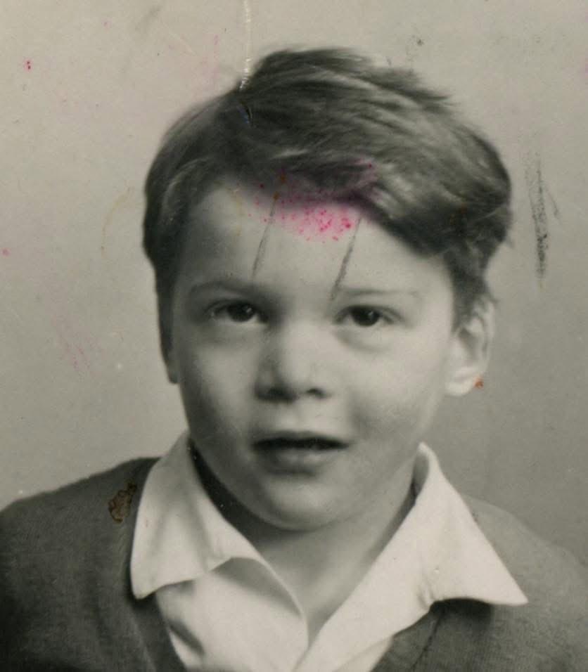 Berl Lazarus in Windermere in 1945