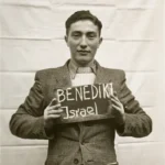 Photograph of Salek Benedikt in Kloster Indersdorf, Germany in 1945.