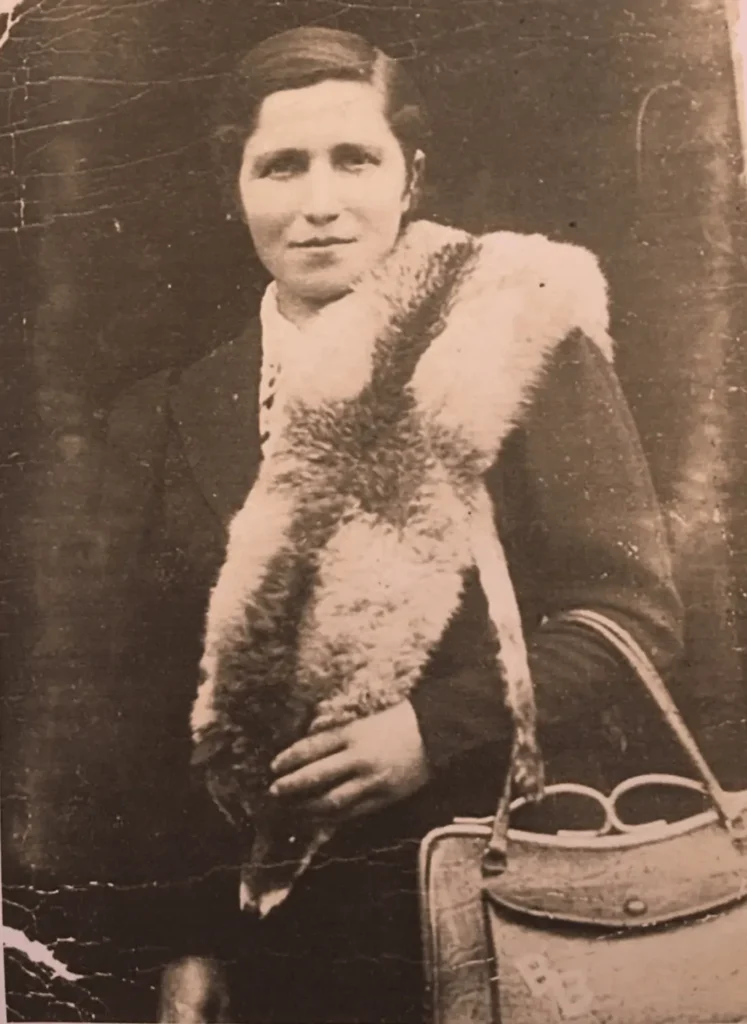 Photograph of Bluma Bekierman, the mother of Sidney Baker.