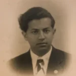 Photograph of Chaim Liss in the UK.