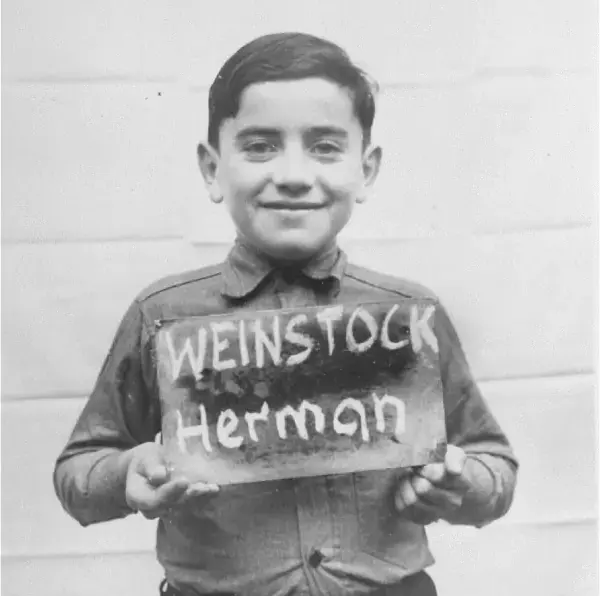 Photograph of Herman Weinstock in Kloster Indersdorf, Germany in 1945.