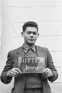 Photograph of Imre Hitter in Kloster Indersdorf, Germany in 1945