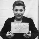 Photograph of Kurt Klappholz in Kloster Indersdorf, Germany in 1945.