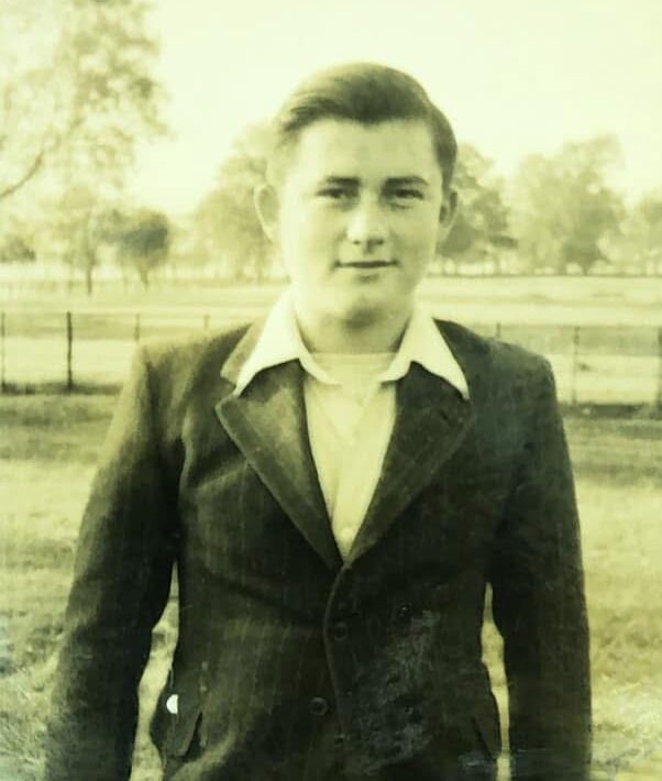 Leon Rosenberg in Windermere in 1945