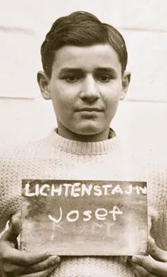 Photograph of Josef Lichtenstein in Kloster Indersdorf, Germany in 1945.