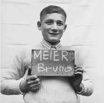 Photograph of Bruno Meier in Kloster Indersdorf, Germany in 1945.