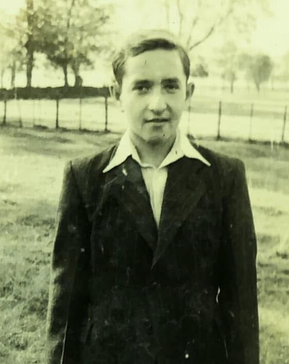 Sam Gardner in Windermere 1945