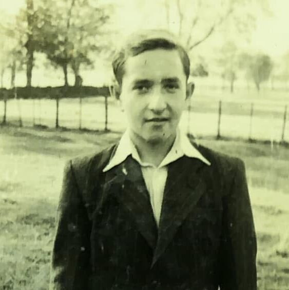 Sam Gardner in Windermere 1945