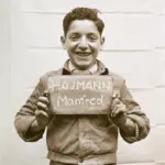 Photograph of Manfred Heyman in Kloster Indersdorf, Germany in 1945.