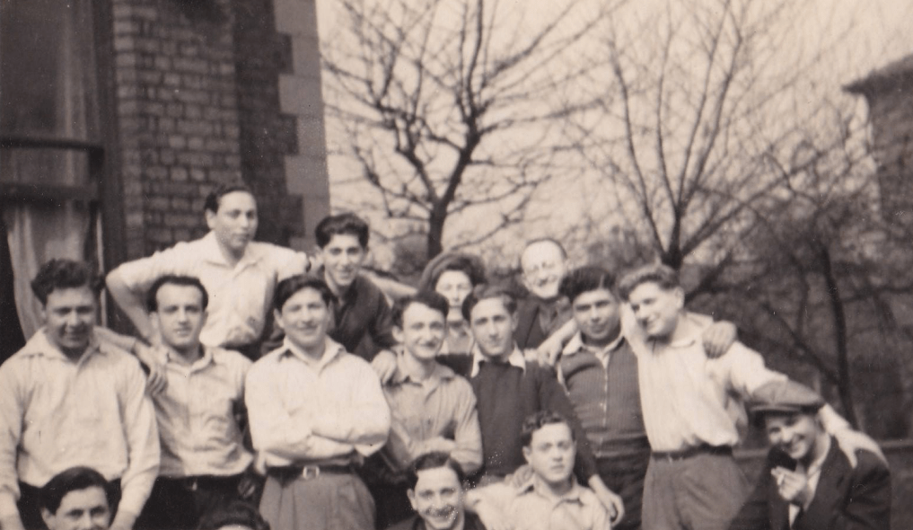 Photograph of the Boys in the Singleton Road hostel in Manchester