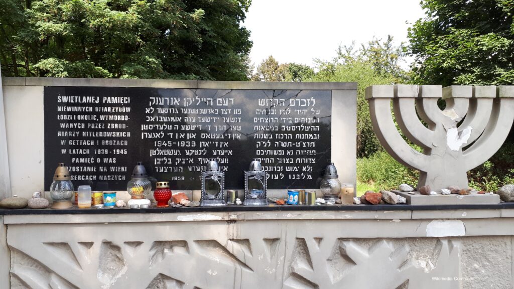 Photograph of Lodz Memorial