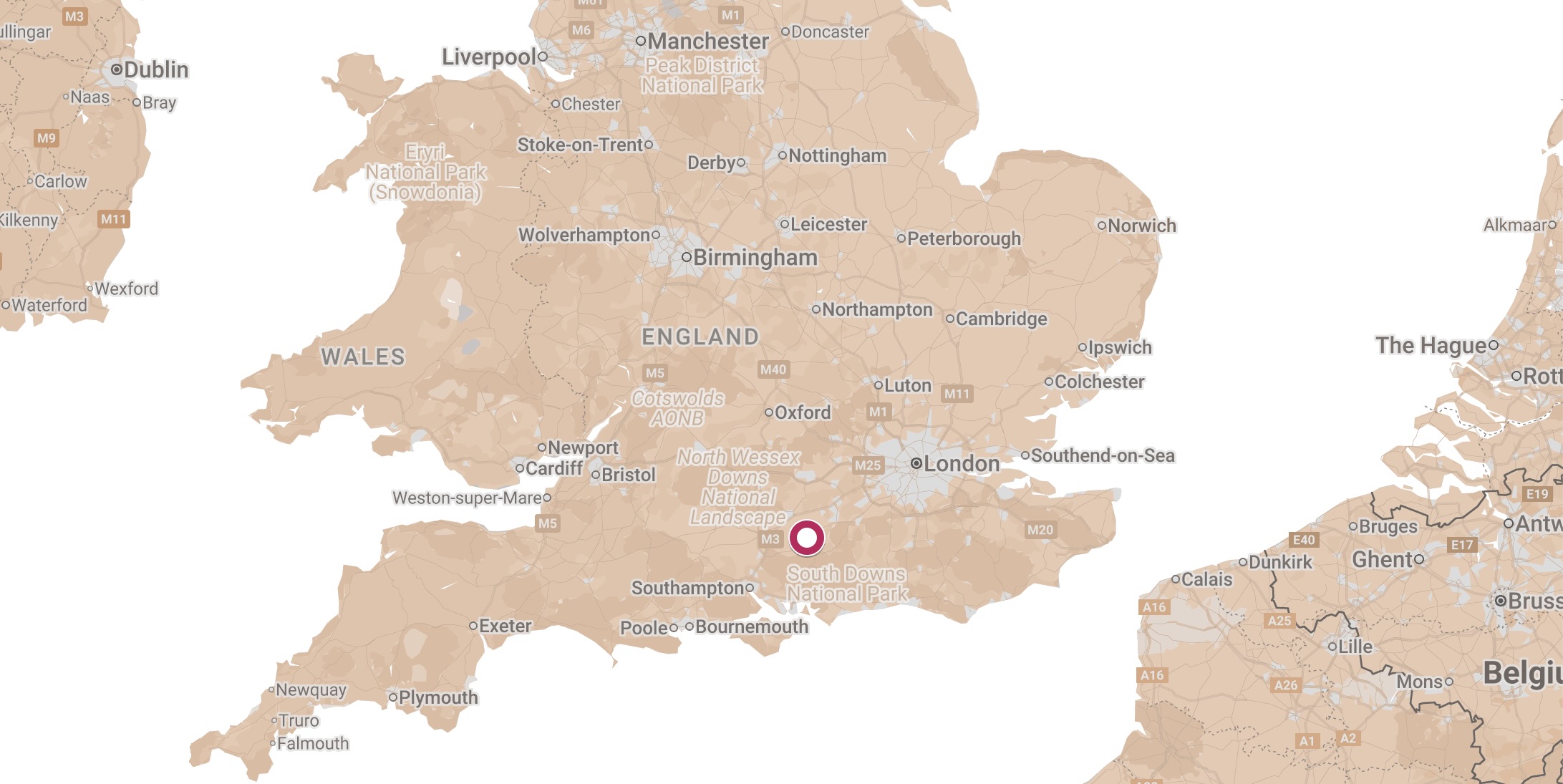 Map of Alton Hostel.