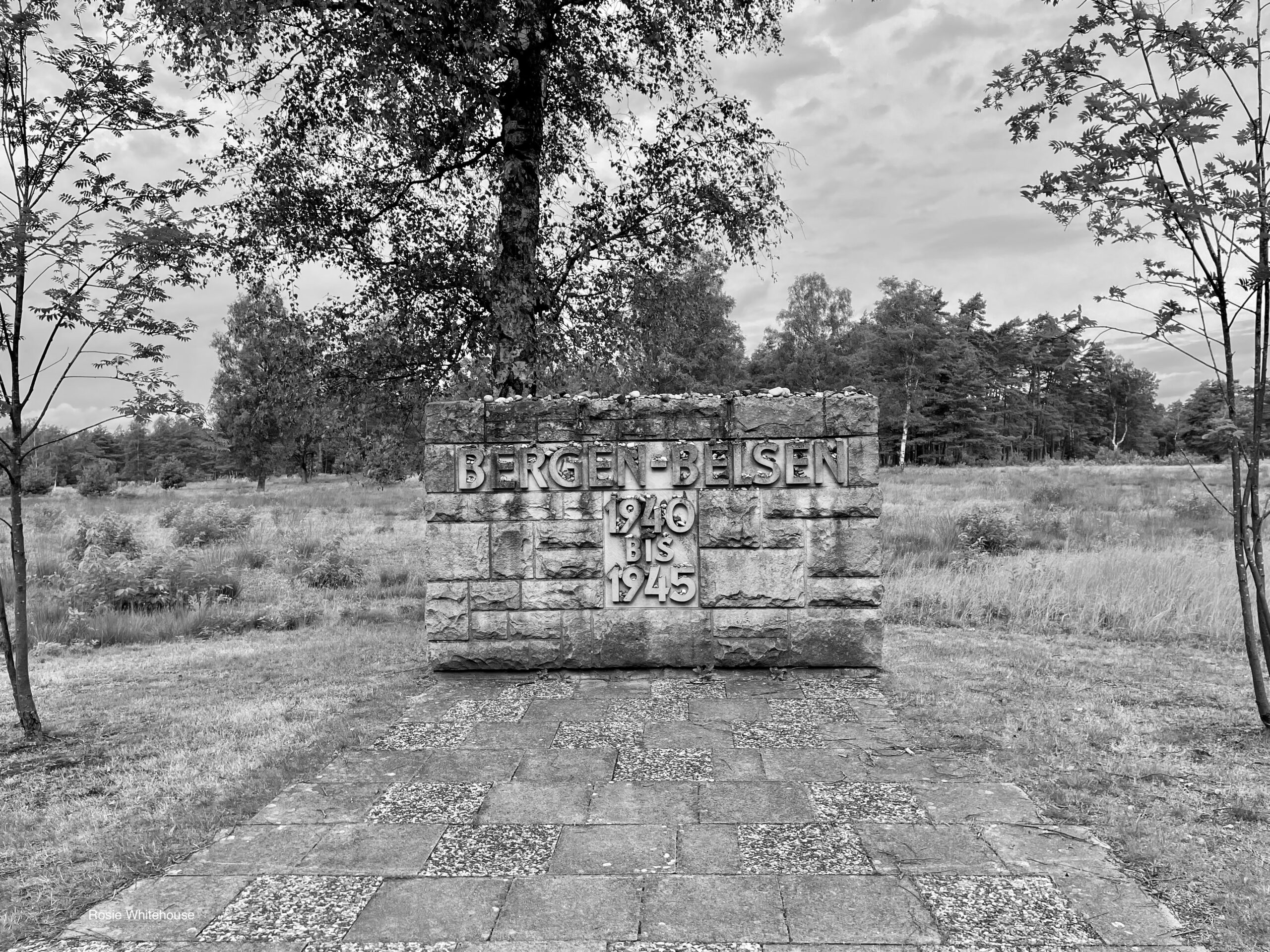 Photograph of Bergen-Belsen Memorial, Germany