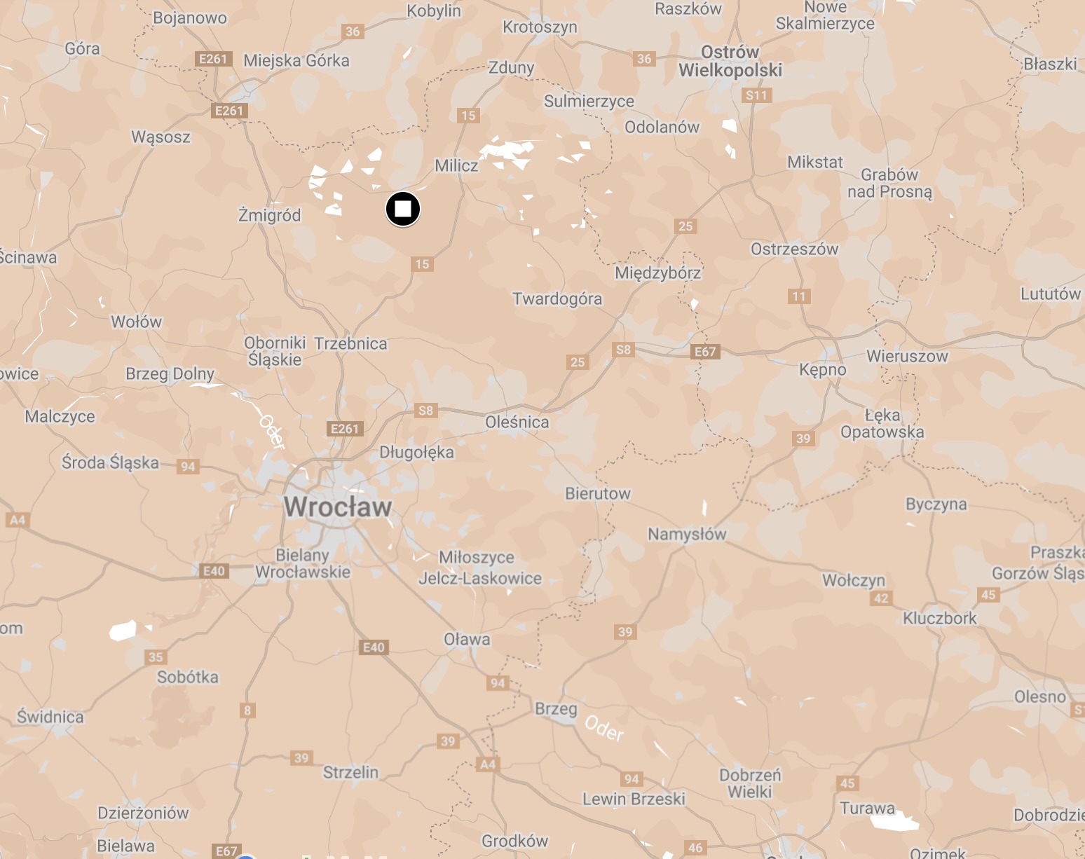 Map of Birnbaumel Camp.