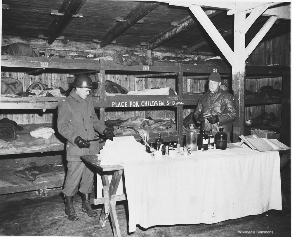 Photograph of Buchenwald Children's Barracks