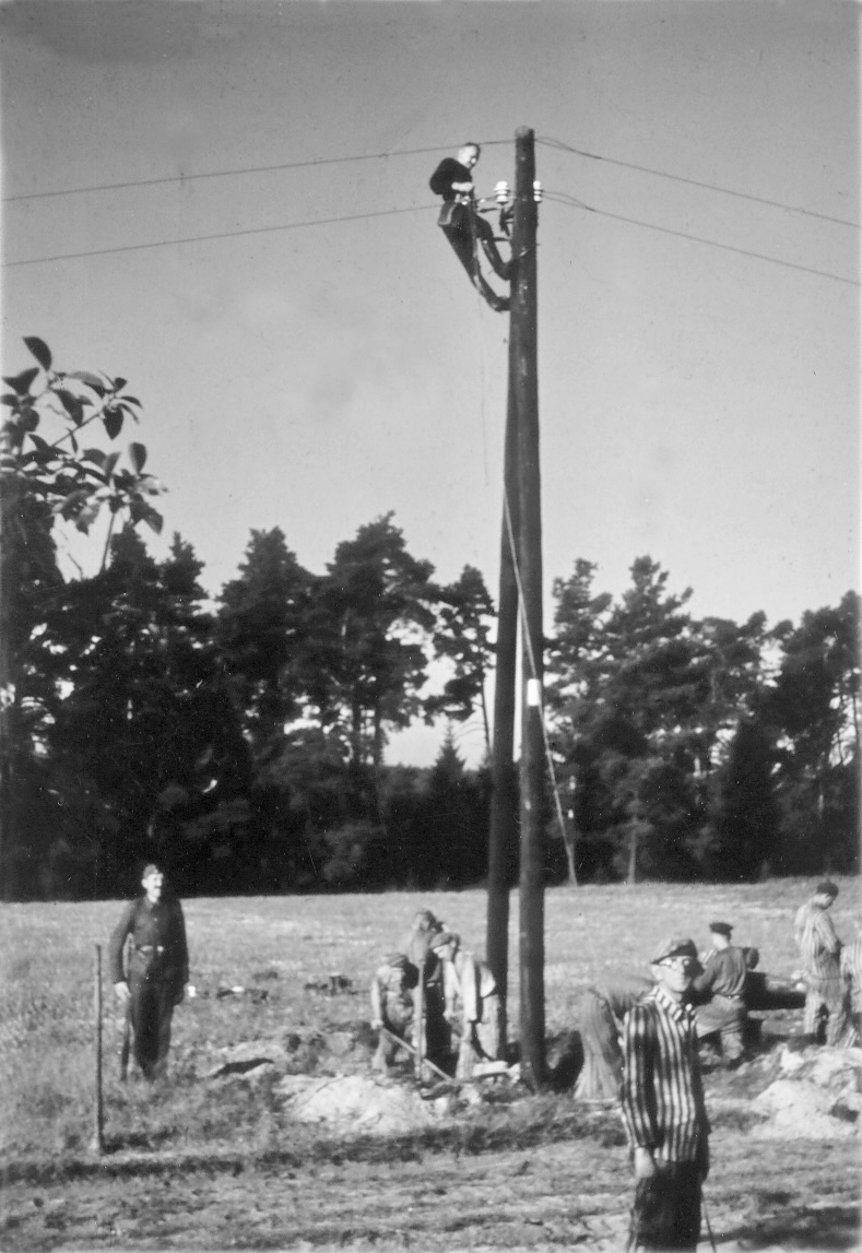 Photograph of the Lieberose camp during the Nazi era.