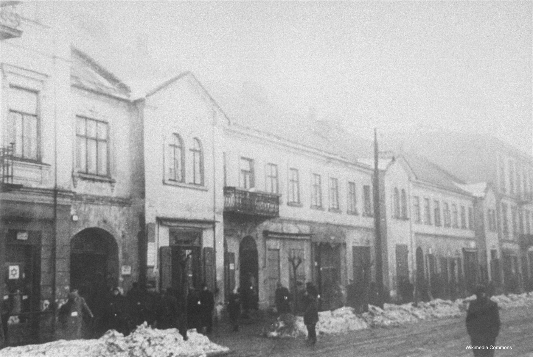 Photograph of the Czestochowa Ghetto 1941.