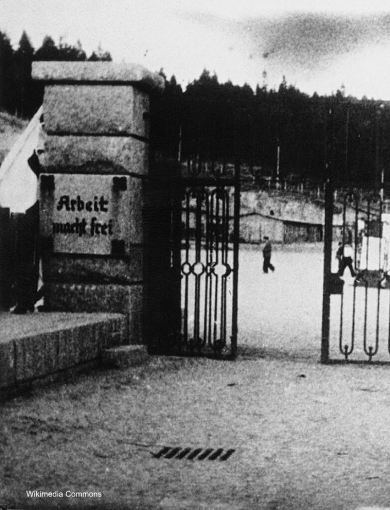 Photograph of Flossenbürg Camp Gate