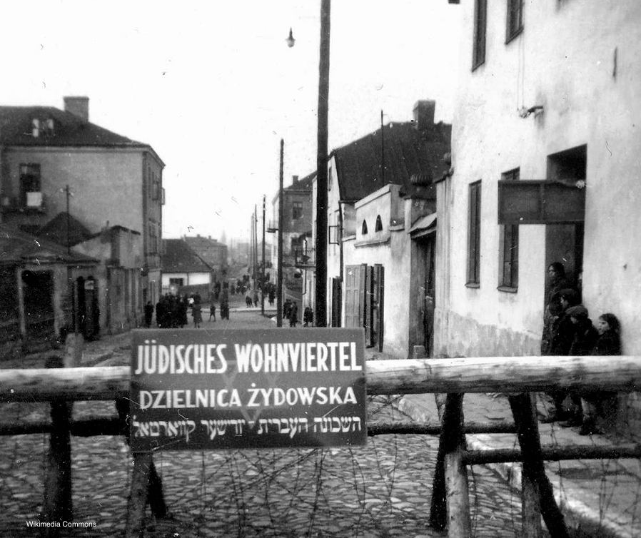 Photograph of the Kielce Ghetto.