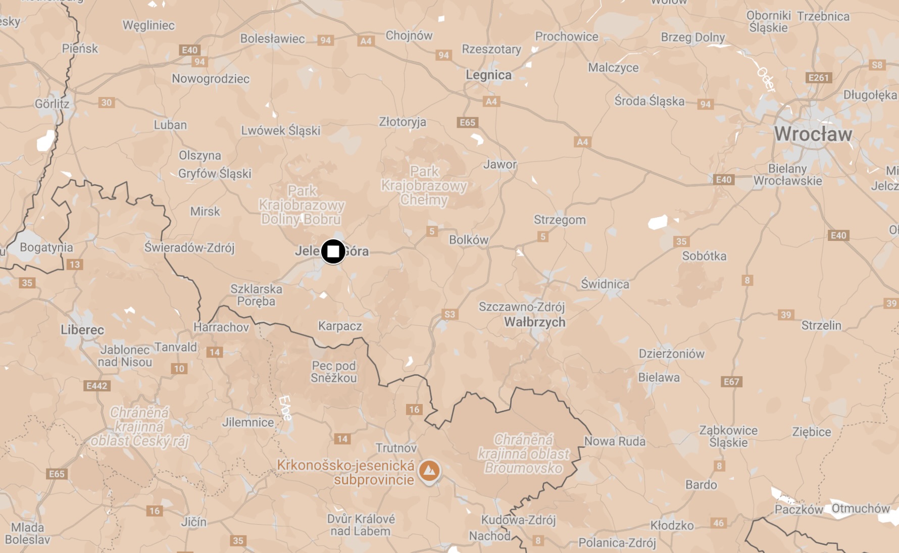 Map of Hirschberg Camp.