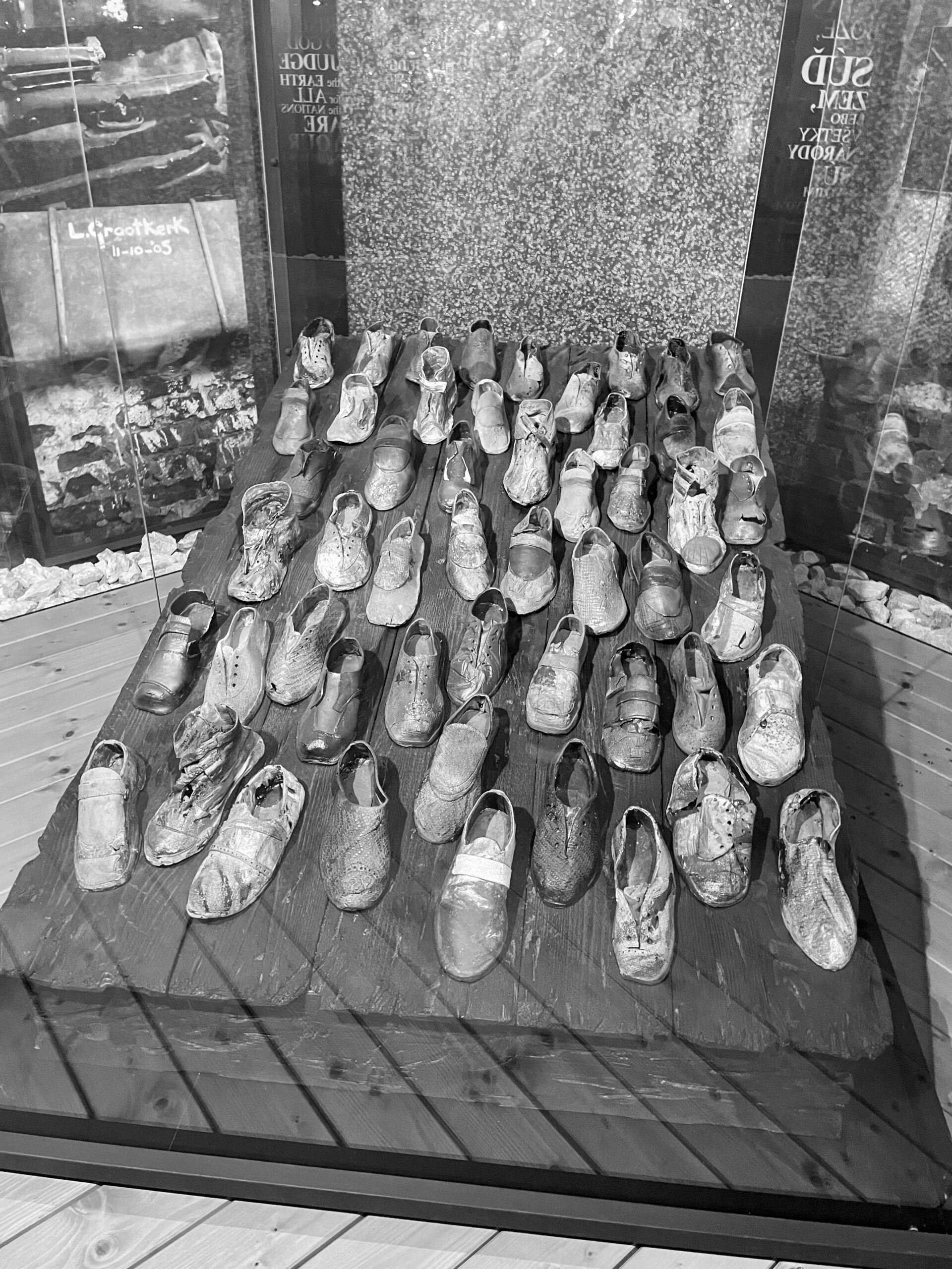 Photograph of Sered Holocaust Museum, Slovakia.