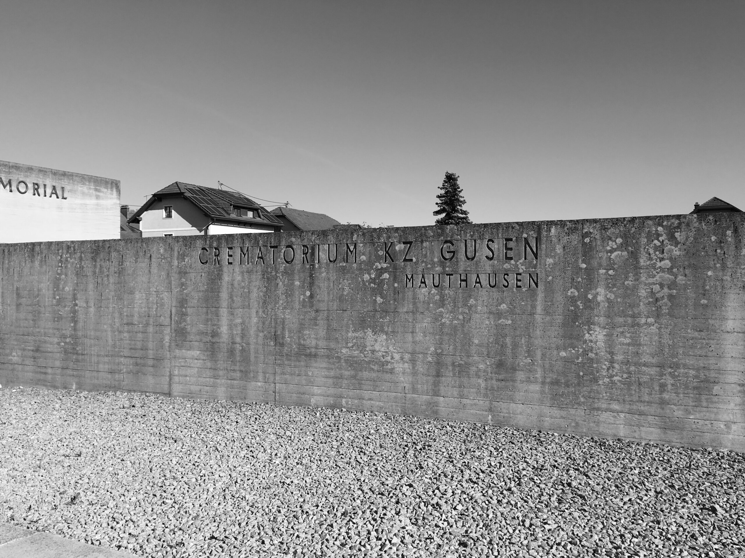 Photograph of the Gusen Memorial, Austria