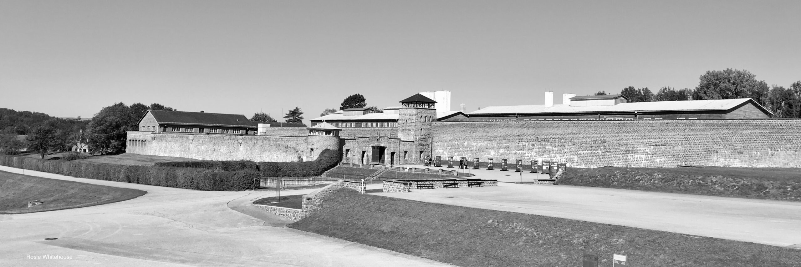 Photograph of the Mauthausen Memorial, Austria.