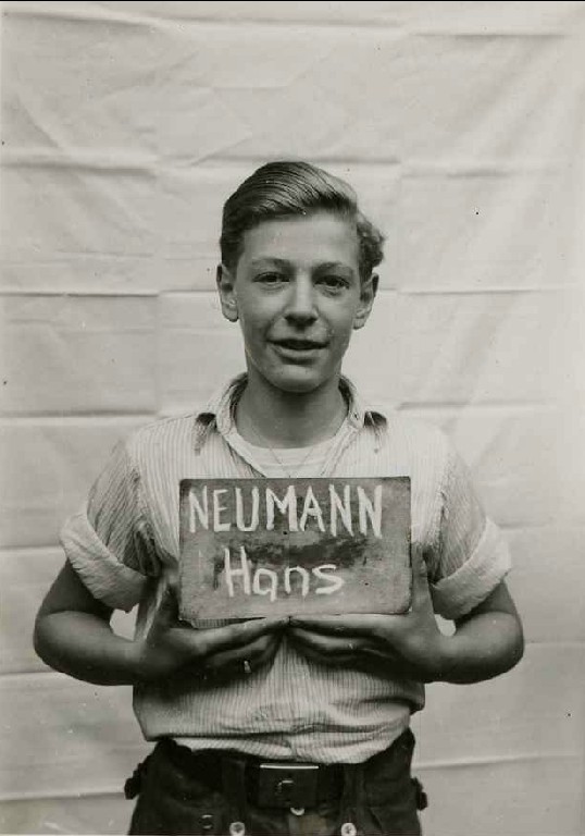 Photograph of Hans Neumann in Kloster Indersdorf, Germany in 1945.