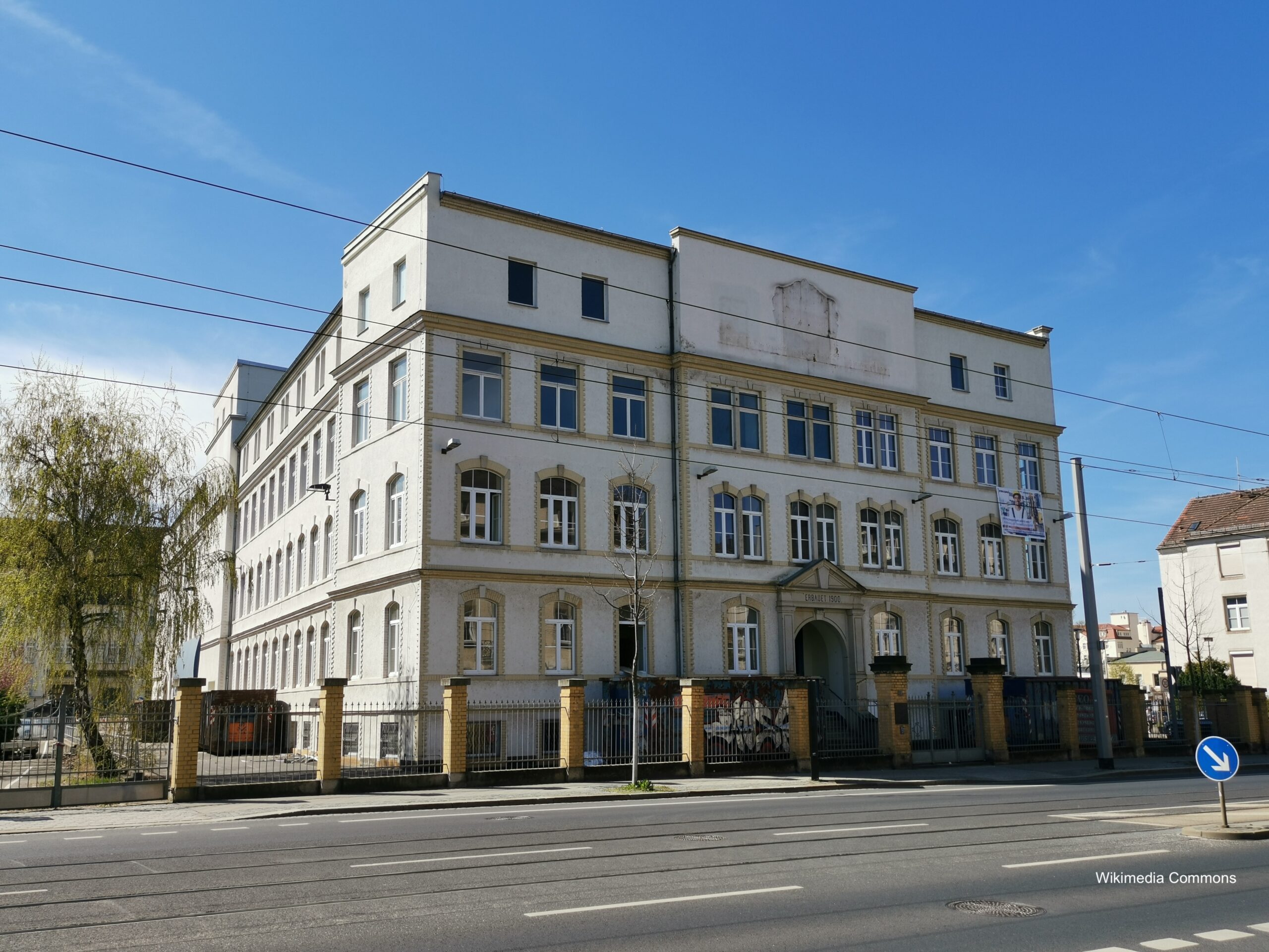 Photograph of 68 Schandauer Street, Dresden.