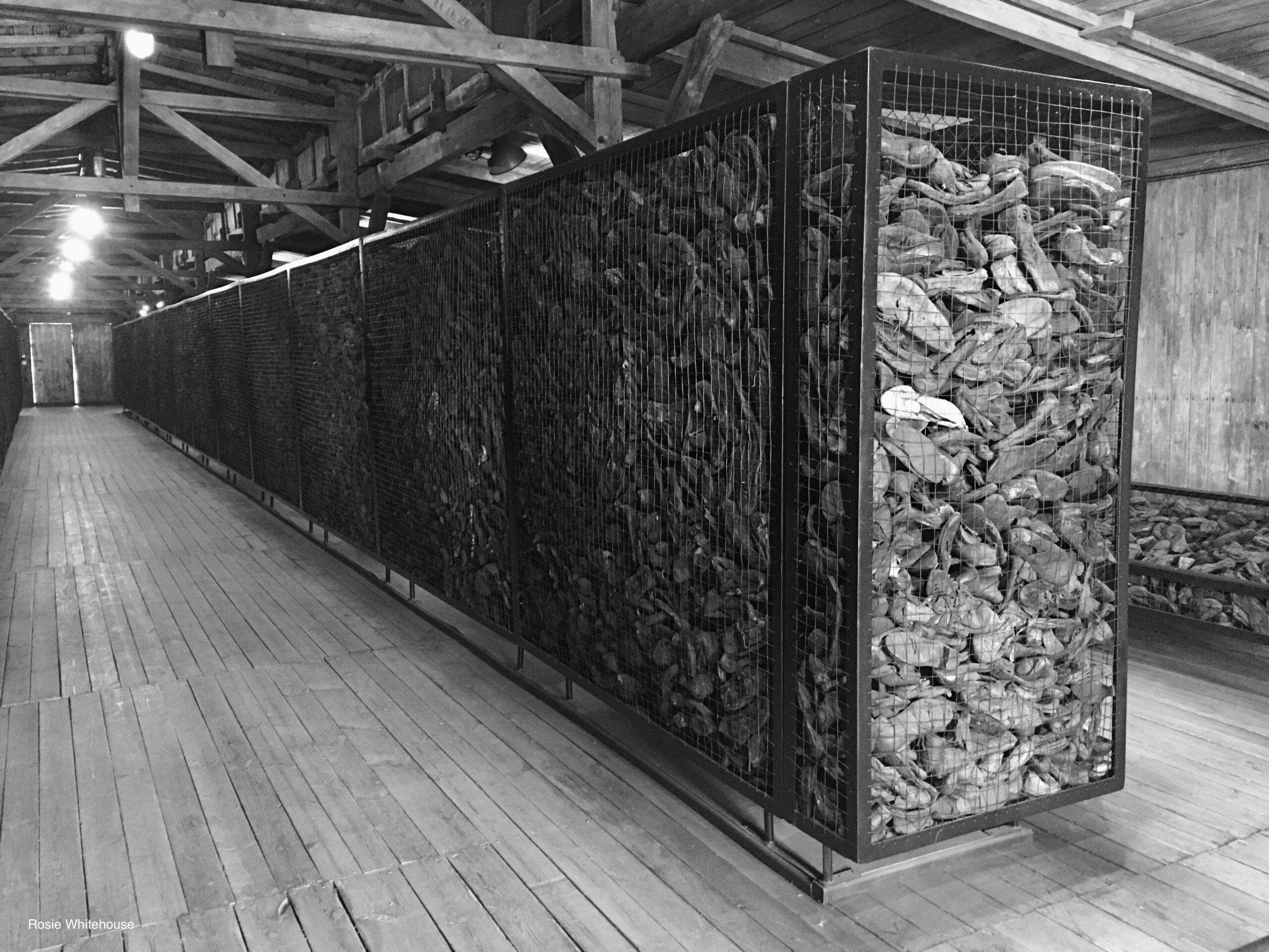 Photograph of the State Museum Majdanek, Lublin, Poland.